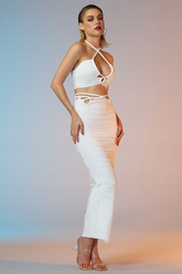 Kaitlyn Halter Maxi Dress